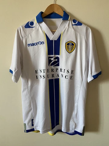 Leeds United Peacocks 2013 2014 ORIGINAL FOOTBALL SHIRT JERSEY SOCCER MACRON Cover