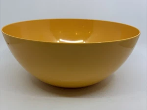 Melamine Plastic Yellow/Orange Large Bowl Summer 2012 11 1/4 " Diameter - Picture 1 of 8