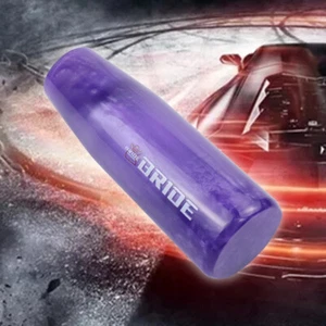 Universal JDM BRIDE Purple Pearl Long Stick Manual Gear Shift Knob Lever Shifter - Picture 1 of 7