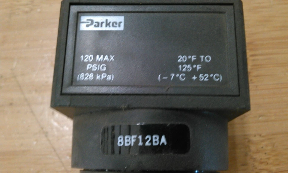 PARKER 8BF12BA 5 MICRON FILTER, 1/4" PORTS - Image 1 of 1