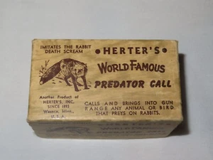 Herter’s Predator Call # 94356 Box + reeds - Box Only - Picture 1 of 6