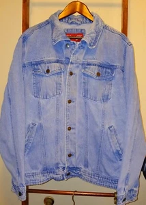 Vintage Wrangler Hero Heavy Denim Jeans Trucker Jacke Herren Lg.  Top Zustand  - Bild 1 von 4
