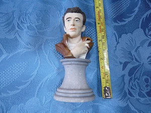 LEONARDO COLLECTION JAMES DEAN Keramik Büste ca. 11 cm hoch gutes Abbild - Bild 1 von 5