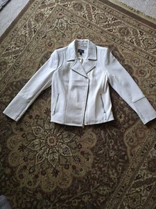Ladies Leather Jacket Soft shell , Lined. never worn, Size Small - Picture 1 of 5