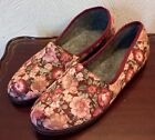 Ladies Slippers Pink Floral Size 6 - NEW