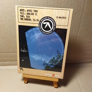 Aphex Twin - Analord 10 (Single) (Wood Box, Mini-CD) SEALED! - Picture 1 of 3