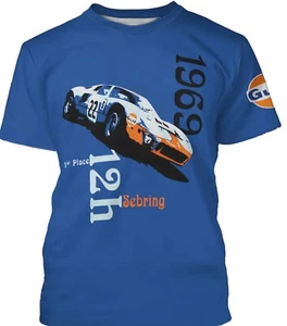 COOL! Shelby Blue Men's Novelty Short Sleeve T-shirt - Picture 1 of 2