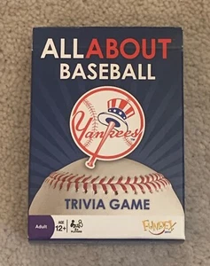 New York Yankees All About Baseball Trivia Game (Fundex, 2009) *Brand New* - Picture 1 of 7
