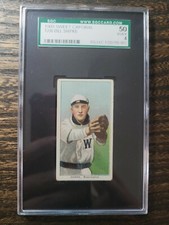 1909 T206 BILL SHIPKE SWEET CAPORAL 150 VG EX SGC 4 BASEBALL WASHINGTON SENATORS