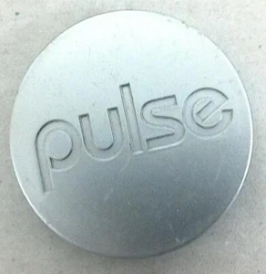 *TAZ 85* PULSE Aftermarket Center Wheel Cap Silver 2 3/8" DIA - Picture 1 of 2