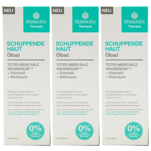 Derma Sel Ölbad SCHUPPENDE HAUT 3 x 100 ml + Weihrauch & Rizinusöl - Bild 1 von 1