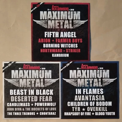 METAL HAMMER - Maximum Metal: Vol. 243, 245 + 246 - Promo CD's - Bild 1 von 2