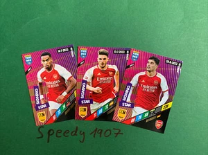 Panini Adrenalyn XL 22 FIFA 23 los 3 Arsenal 2024 actualización arroz madera 365 - Imagen 1 de 1