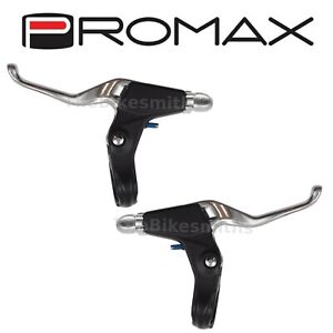 Promax Universal Aloy 2Fingr Disc/ V or Caliper/ Cantilever Brake Lever Set Bike