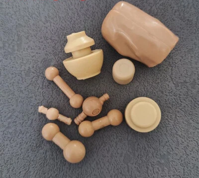 9Pcs 1/6 Scale Universal Neck Joint Connector Fit 12" Head Sculpt Hot Toys Body - Image 1 of 4