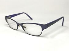 BUM EQUIPMENT “DETAILED” Eyeglasses Frame Womens 51-17-135 Purple/Polka Dot NW72
