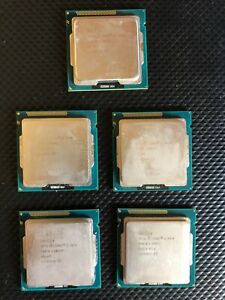 Lot of 32 Intel Core CPU: i5-3470 + i5-4570 +  i5-4590 + i5-2400 (all used)