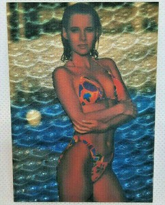 1993 Comic Images Ujena's Swimwear Illustrated Spectrascope Karen S1