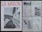 LA MAISON N°9 1947 JARDINS, JEAN CANEEL-CLAES, RENE PECHERE, RENE LATINNE