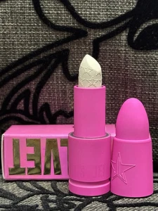 Jeffree Star Velvet Trap Lipstick God's Gift Pure White Matte New - Picture 1 of 9