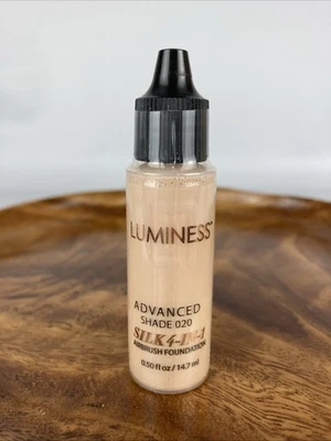 Luminess Advanced Silk 4-In-1 Airbrush Shade 020 New Sealed .50 Fl Oz - Image 1 of 3
