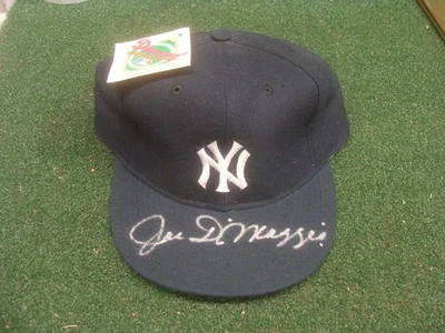 JOE DiMaggio Signed New Era Pro Model NY Yankees MLB Autograph Hat NEW With Tags - Image 1 of 4