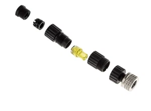 Hirschmann 933366100 ELKA 3008 V Straight Cable Socket M8 3P Way Female 202-1885 - Picture 1 of 2