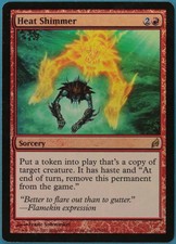 Heat Shimmer FOIL Lorwyn HEAVILY PLD Red Rare MAGIC CARD (ID# 116916) ABUGames