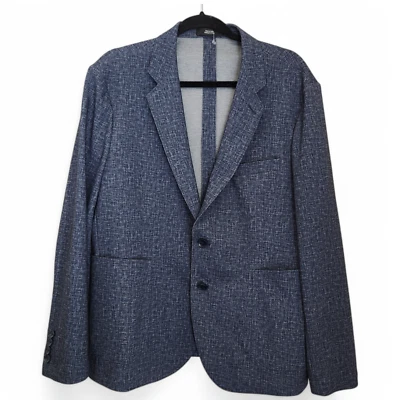 Jaqueta esportiva Nordstrom não construída tamanho 42S azul casual azul empresarial - Imagem 1 de 4