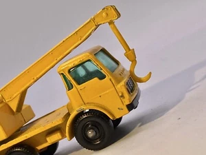 Matchbox🔥Lesney 1969 Dodge Crane Truck Construction - Yellow Hook  #63 - Picture 1 of 11