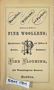 1871 AD BOSTON MA. FREDERIC A. COLLINS GLUE PARLOR STOVES Newton Directory - Picture 1 of 2