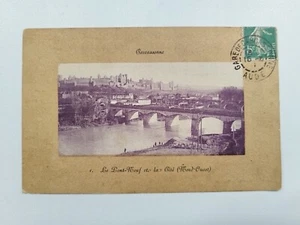 CPA - 11 - CARCASSONNE - Le Pont-Neuf et la Cité. - Imagen 1 de 2