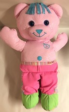 Doodle Bear Pink Blue Girl Teddy Stuffed Animal Plush Toy Large Jumbo 24” Toy