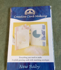 DMC Creative Card Making - Makes 2 Baby Cards