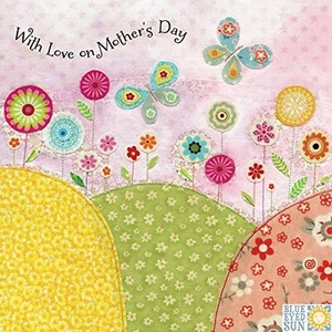 Blue Eyed Sun Mother's Day Cards - With Love On Mother's Day - Picture 1 of 1