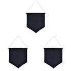 3 Pack Hlzern Pin-Flagge Emaille-Pin-Wand-Display-Banner Dekoration