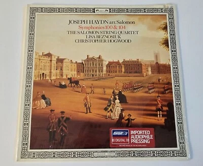 JOSEPH HAYDN Symphonies 100 & 104 Salomon Beznosiuk Hogwood SEALED LP Vinyl Albu - Image 1 of 2