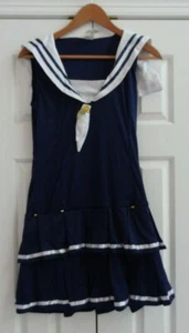 Halloween Costume Party Franco Costume Sailor Gal Womens Size Medium  - Picture 1 of 4