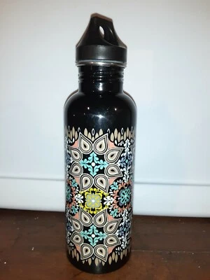 Vera Bradley Metal Water Bottle Paisley Medallion 25 oz.  Foto 1 de 4
