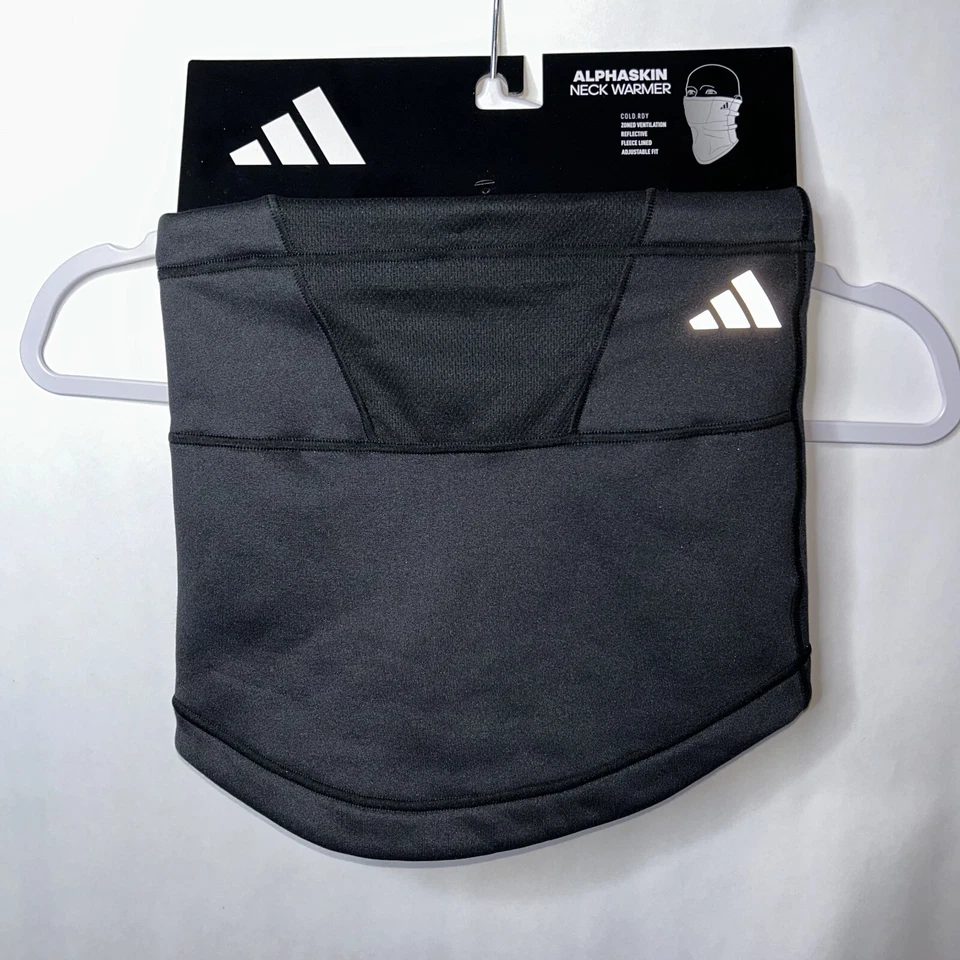 Adidas Aeroready Alphaskin Neck Warmer Unisex Black One Size - Image 1 of 4