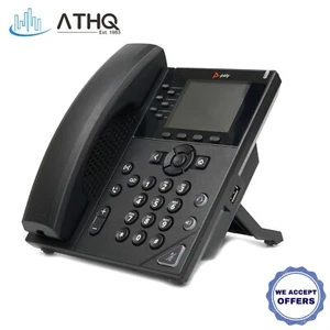 Polycom VVX 350 Phone Plantronics Wired Desktop IP Color Display 2200-48830-025 - Picture 1 of 7