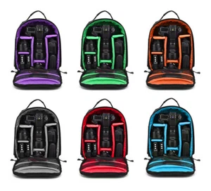 Waterproof Shockproof Bag Backpack for Canon EOS Sony Nikon DSLR Digital Camera - Picture 1 of 16