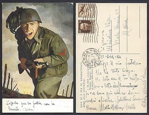 CARTOLINA Militare 1942 da Parma a Udine (H3) - Picture 1 of 1