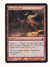 MTG: Ravnica: City of Guilds: Foil: Surge of Zeal