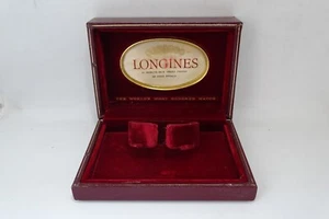 Caja de reloj Longines vintage década de 1960 - Imagen 1 de 8
