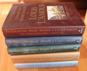 Selected Shorts Stories of Louis L'Amour Volumes 1 through 5 Hardcovers - Picture 1 of 2