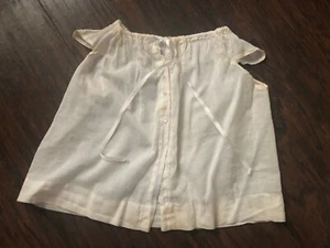 1960's Vintage Lange's Tic-Toc Brenham TX Baby Girls Cotton Pinafore Dress - Picture 1 of 8