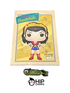 Funko DC Comics Bombshells Wonder Woman Notizblock & Gotham oder Büste Emaille Pin - Bild 1 von 4