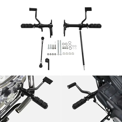 Apto para Harley Sportster XL 1991-2003 controles delanteros estriberas Foto 1 de 4