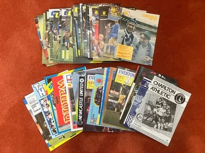 Full Season Chelsea Programmes Home & Away 1985/86 - Image 1 of 3